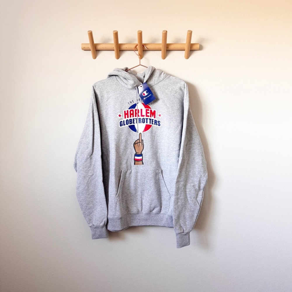 Champion Gray Harlem GlobeTrotters Hoodie